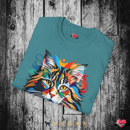 Printify T-Shirt The Maine CATS 🐈 AURORA