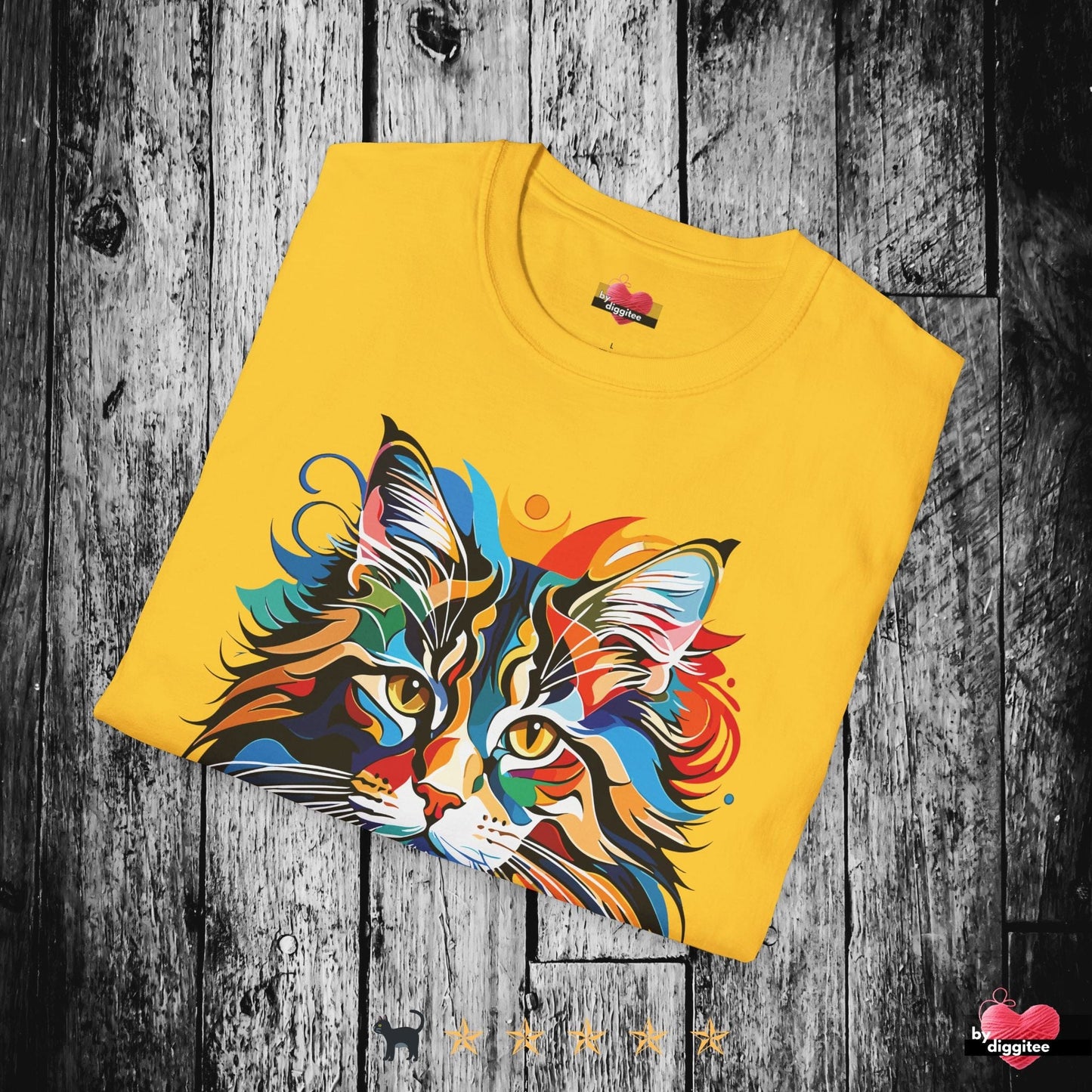 Printify T-Shirt The Maine CATS 🐈 AURORA