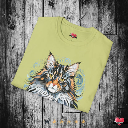 Printify T-Shirt The Mainee Cats 🐈 Majestic