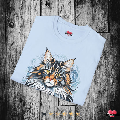 Printify T-Shirt The Mainee Cats 🐈 Majestic