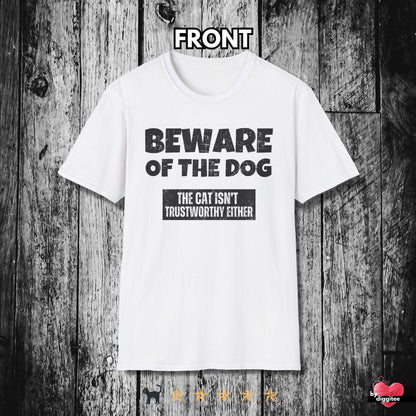 Printify T-Shirt White / XS Funny Pet Lovers T-Shirt
